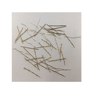 Hecho <span class=keywords><strong>en</strong></span> China Acero-fibra-precio utilizado para polvo reactivo Concreto a través de cobre recubierto Micro fibra de acero - Product Image 1