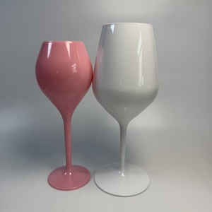 Verres à vin blanc en <span class=keywords><strong>plastique</strong></span> réutilisables Flûte à champagne incassable pour mariage - Product Image 2