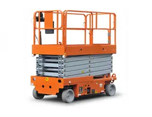 Easy operation long life self-propelled mobile scissor lifting platform for sale with CE approved