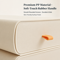 Grand Organisateur de Bureau Empilable en PP Mat, Boîte de Rangement à Surface Plate, Format A4, Idéal pour le Bureau, OEM ODM, 3 Couleurs