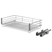 ARTSTEEL Stock 830x467x144MM Organiseurs de tiroirs coulissants écologiques et minimalistes pour ustensiles de cuisine, pour armoire, trois côtés, avec rail de glissement