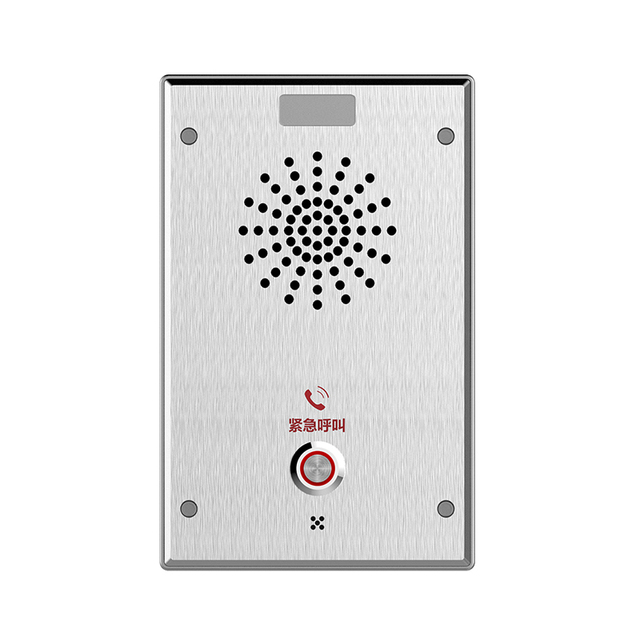 High Durability Two-Way Audio and One-Touch Communication Telephone Intercom for Apartments VOIP Door Access with POE Network