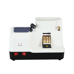Amoladora manual Wb 3306B de 8 kg de alta potencia con lámpara para pulir gafas, tipo recto de tres ruedas - Product Image 4