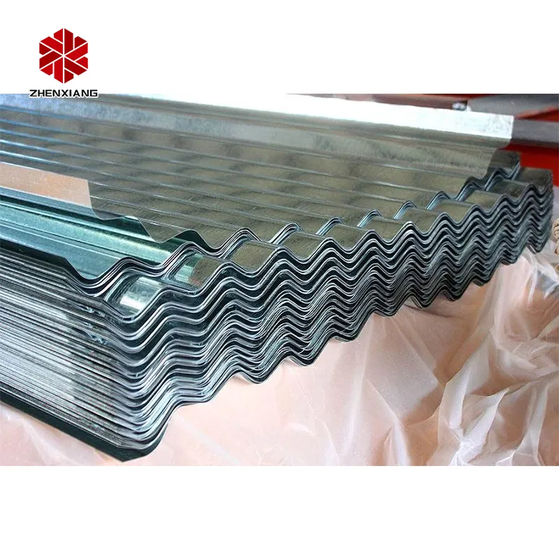 ZhenXiang lamiera di acciaio ondulato in lamiera di acciaio ondulato in acciaio zincato ondulato lamiera di acciaio profilata