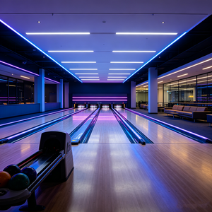 Mini-terrain de <span class=keywords><strong>bowling</strong></span> à vendre – Conception compacte avec pistes Duckpin et système de notation pour les petites salles de jeux - Product Image 4
