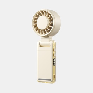 Ventilateur portable rechargeable de type C avec batterie polymère 3000 mAh, 5 vitesses, vent puissant - Product Image 5
