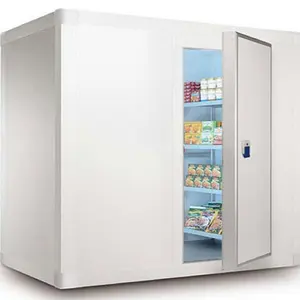 Sala de armazenamento a frio com unidade de refrigeração para carne/peixe/aves/vegetais/frutas/bebidas