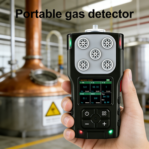 कस्टम कैलिब्रेशन उच्च परिशुद्धता पोर्टेबल गैस विश्लेषक ch4 o2 सह H2s 5 में 1 बहु गैस रिसाव का पता लगाने के लिए - Product Image 1