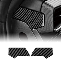 Autocollant en fibre de carbone véritable pour Ford Mustang GT 2024 2025 Garniture intérieure de luxe LHD RHD Accessoires de tableau de bord de voiture