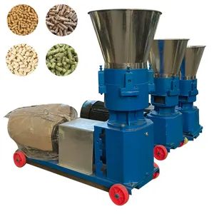 Dierlijke Kippenvoer Verwerkingsmachine Chicke Feed Pellet Making Machine Prijs Vee Pellet Feed Making Machine