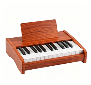 Piano Digital de Madera de 37 Teclas al por Mayor, Órgano Eléctrico Portátil, Instrumentos Musicales, Piano Electrónico con Luz para Niños - Product Image 1