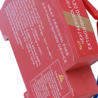 Dispositif automatique d'extinction d'incendie par aérosol pour armoire de distribution sur rail DIN, panneau électrique ESS