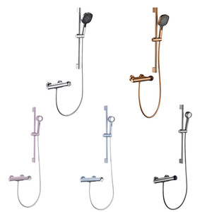Austenite Bathtub And <b>Shower</b> Set YQ110032G With Hot Cold Water <b>Control</b> Linear Design For Bathroom Use - Product Image 1