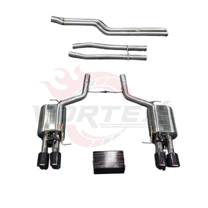 ท่อไอเสีย Vortex SS304 Valvetronic สำหรับ BMW ซีรีส์ 5 รุ่น 520i 525i 528i 535i ระบบแคทแบคสำหรับการแข่งขันสมรรถนะสูง - Product Image 2