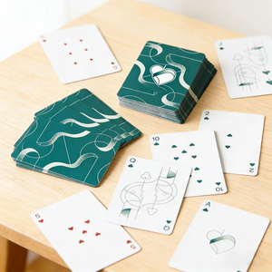 Muestra Gratuita, Fabricante Verificado, Cartas de Póker de Alta Calidad con Impresión Personalizada, Suaves, Duraderas, Ideales para Cardistry - Product Image 5