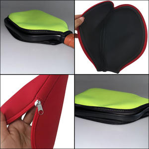 Housse de raquette de pickleball en néoprène colorée, plusieurs nuances, manchon de protection, impression de logo personnalisée, accessoire promotionnel d'entraînement - Product Image 6