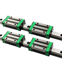 Rail de guidage linéaire carré HGR20 de 150 mm à 4000 mm + chariots de glissement HGH20CA ou HGW20CC pour routeur CNC et gravure