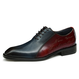 Zapatos Oxford de Cuero Genuino con Cordones, Hechos a Mano, de Alta Gama, con Suela de Goma, Antideslizantes y Antiolor - Product Image 5