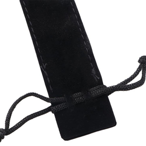 กระเป๋าผ้ากำมะหยี่ขนาดเล็ก ใส่ปากกา  รับสกรีนโลโก้  แบบเชือกผูก สำหรับใส่ปากกา ดินสอ ใช้สำหรับโฆษณาและโปรโมชั่น - Product Image 2