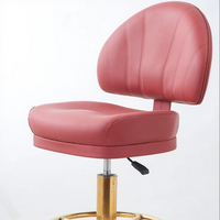 Tabouret de casino chaise style royal design moderne loisirs et base en métal et siège en cuir utilisé pour le casino de poker de table de jeu