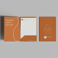 Carpetas de Cartón Personalizadas A4/A5 con Dos Bolsillos y Ranura para Tarjetas, Logotipo/Diseño Personalizado, Impresión con Laminado Brillante/Mate