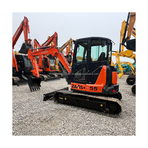 Miniexcavadora Hitachi ZX55 Original de Japón, Usada en Construcción, Bajo Consumo de Combustible, Motor de Alta Eficiencia, Bomba con 1 Año de Garantía - Product Image 3