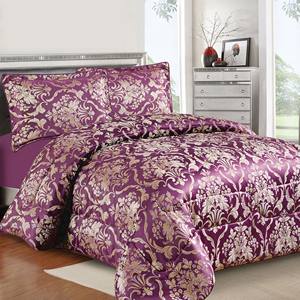 Set trapunta personalizzato Set biancheria da <span class=keywords><strong>letto</strong></span> Set lenzuola <span class=keywords><strong>con</strong></span> <span class=keywords><strong>tende</strong></span> abbinate - Product Image 3