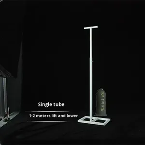 Support <span class=keywords><strong>de</strong></span> toile <span class=keywords><strong>de</strong></span> fond télescopique réglable pour mariages en extérieur, en fer forgé, pour panneaux KT et supports fixes, panneaux <span class=keywords><strong>de</strong></span> mariage <span class=keywords><strong>de</strong></span> qualité - Product Image 6