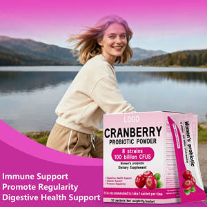 OEM <span class=keywords><strong>Vaginal</strong></span> Probiotic Yoni Flora & PH Balance Pulver Beseitigen Sie Geruch 100 Milliarden CFU Cranberry Probiotika für Frauen - Product Image 3