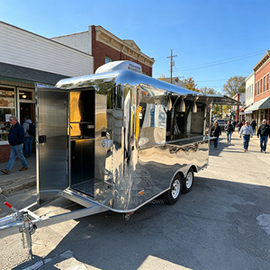DOT Certified Stainless Steel <b>Waffle</b> Concession Pizza Trailer Mobile Crepe Food Truck - Product Image 5