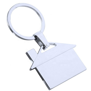 Llavero Metálico con Forma de Casa, Llaveros Personalizados con Logotipo, Porta Llaves Promocionales, Regalos Publicitarios, Agencia <span class=keywords><strong>Inmobiliaria</strong></span> - Product Image 3