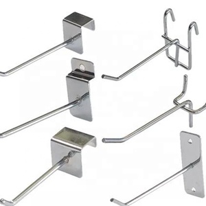 Metal Chrome Plated Display Price Tag Hook Supermarket Display Hook