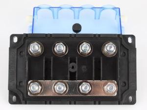 ANM-B4 max250a 58v <span class=keywords><strong>dc</strong></span> בורג <span class=keywords><strong>fuse</strong></span> תיבת 4-דרך מחזיק כוח הרכב ניהול midi קיבולת שובר נמוך pa66 - Product Image 4