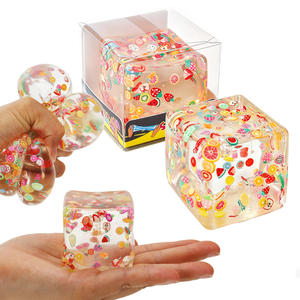 Pelota Antiestrés de Maltosa con Forma de Rodaja de Fruta - Juguete de Descompresión de Rebote Lento para Niños y Adultos - Product Image 2