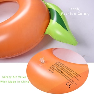 Ánh Nắng Mặt Trời Trái Cây Floatie Người Lớn Bơm Hơi Peche Trái Cây Bơi Vòng Ống Đào Trái Cây Hồ Bơi Nổi - Product Image 3