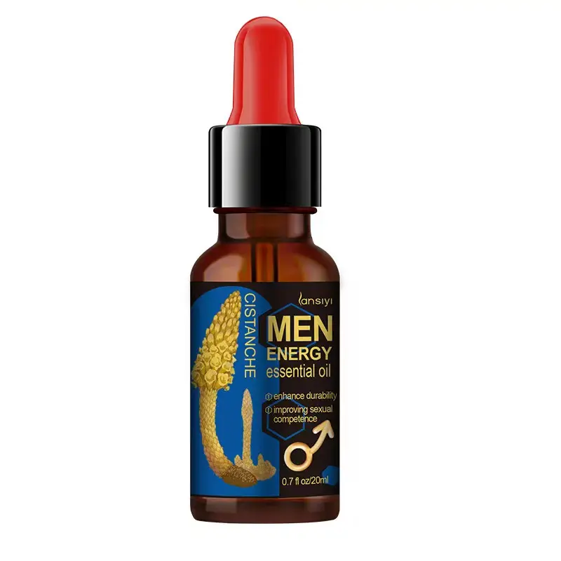 Minyak esensial ekstrak alami murni untuk pria, minyak pijat pembesar untuk penggunaan Pria