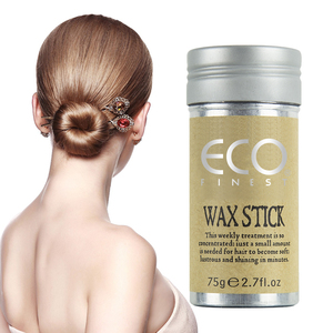 Venta al por mayor personaliza tu logotipo fuerte no graso pequeño control de bordes vegano Barra de cera para peinar el cabello orgánico natural 739085 - Product Image 3