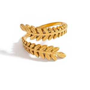 Stainless Steel <b>Ring</b> Adjustable Opening Cross Shape Unisex Fashion Jewelry Gift - Product Image 5