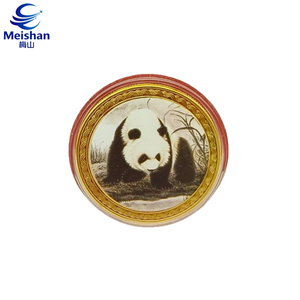 Pièces commémoratives en argent pur Meishan, pièces en argent en relief, médailles commémoratives, souvenirs touristiques des sites touristiques - Product Image 2