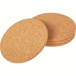 <b>Coaster</b> Blanks Wooden Bulk Round <b>Cork</b> <b>Coasters</b> Blank for Drinks - Product Image 2