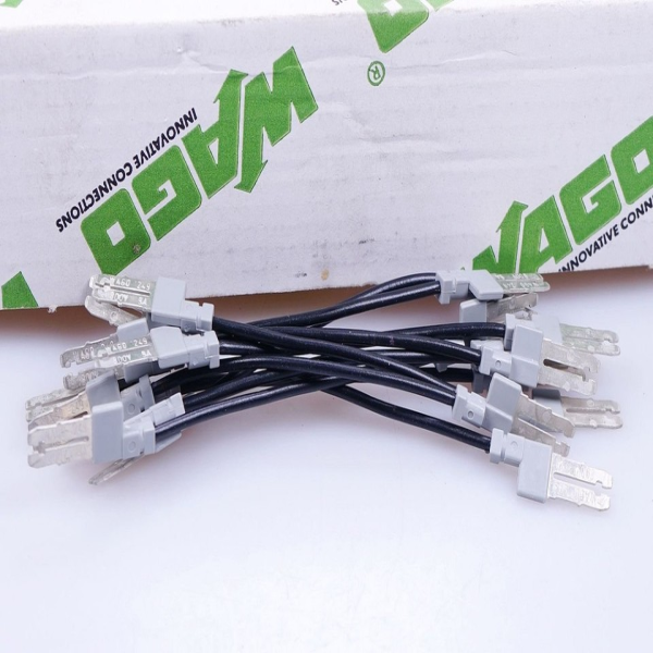 Plc 10 Pieces 249-125 Plug-in Cle Jumper, Insulated, 60 Mm Long, Black for Warranty Product