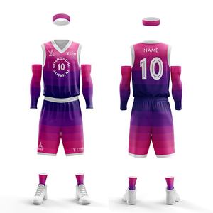 Maillot Logo, Polyester Dry Fit Sublimation Jersey Basketball + Wear - Product Image 2