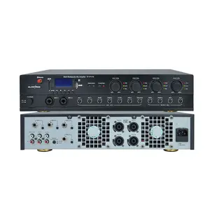 Amplificatore Mixer sistema Pa professionale Stereo attivo USB MP3 a 4 canali Blue-tooth con telecomando