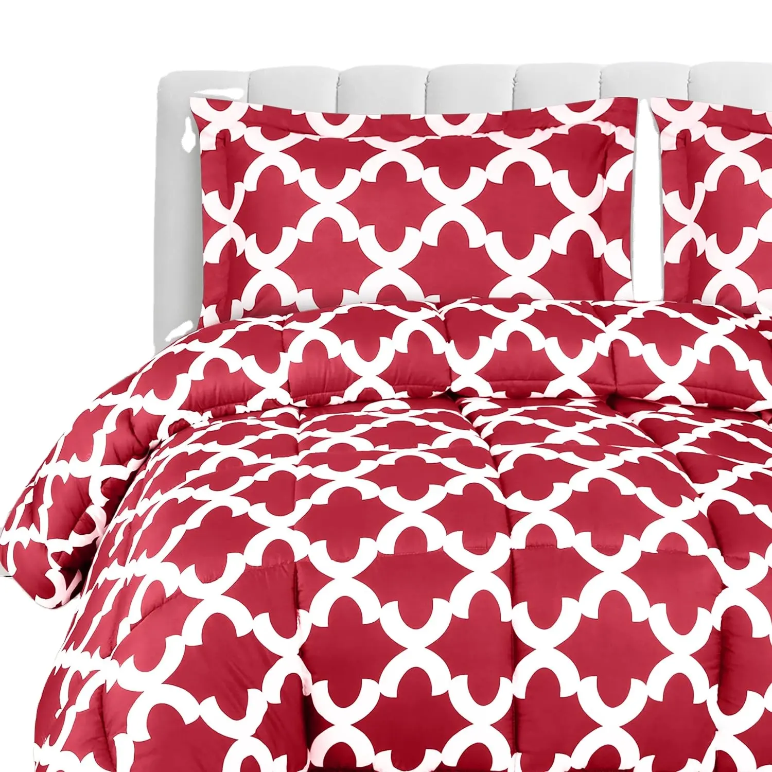 Impresión geométrica estilo simple funda de cama juegos de edredón cuna de bebé juego de cama de poliéster