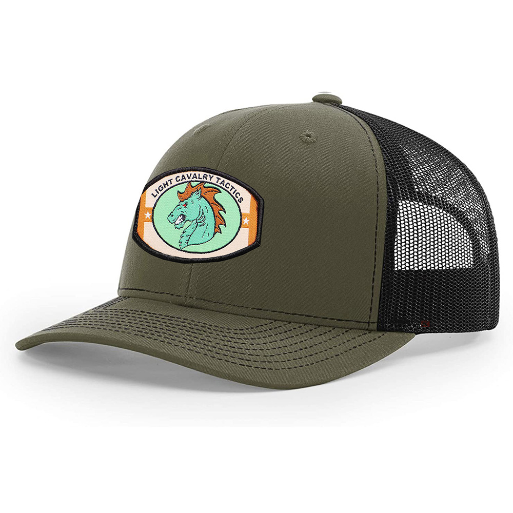 Luxury Two Tone Distressed Trucker Style Baseball Cap For Men Women
