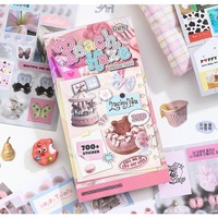 25 autocollants par paquet, série Ma maison de rêve, éléments de collage mignons de style coréen pour bullet journal