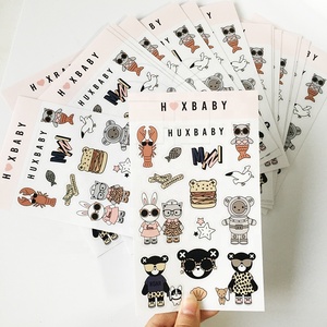 Biểu Tượng Tùy Chỉnh In Ấn UV Bóng Phim Tráng Rõ Ràng Vinyl Dán Không Thấm Nước Nụ Hôn Cắt Phim Hoạt Hình Nhãn Dán Trong Suốt Tấm - Product Image 5