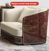 Meubles européens haut de gamme, canapé sectionnel de luxe, cadre en bois massif, design élégant, canapé vintage pour salon