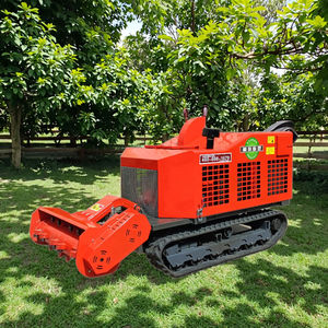Débroussailleuse sur chenilles télécommandée robuste pour rivière, 50 CV, diesel, avec réservoir de carburant de 93 L, pour usage commercial personnalisable - Product Image 1