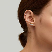 Boucles d'oreilles clous en argent sterling 925 plaqué or Lotus, pendentifs, bijoux fins, boucles d'oreilles de luxe pour femmes, haute qualité 2026